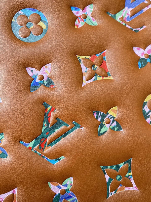 ルイヴィトンバッグ素材ディテール